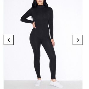 American apparel mock neck catsuit